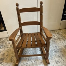 Wooden kids rocking chair - wooden,