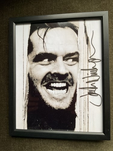 Signed photo jack nicholson - photo,
