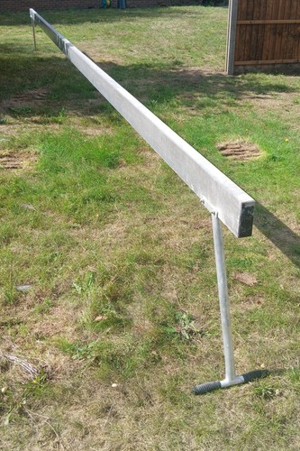 Concrete tamping beam screed - concrete,