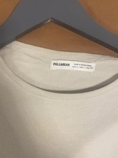 Crème Pull&bear Top Size M