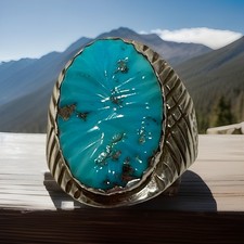 Vintage Navajo Sterling Silver