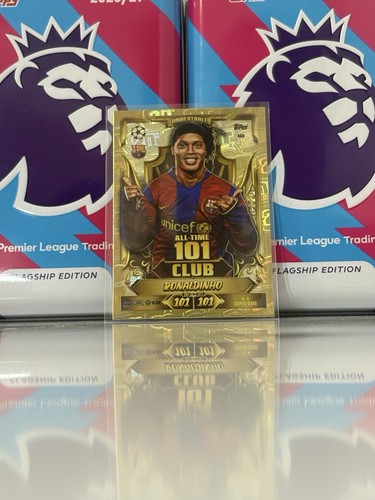 Topps match attax ronaldinho - match,
