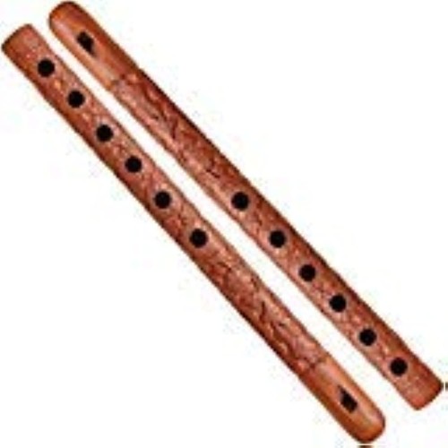 Traditional wooden flute great - traditional,