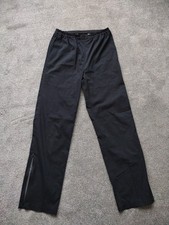 Footjoy FJ Dryjoys Rain Trousers Mens Size M - 33" Inseam Black Waterproof Golf