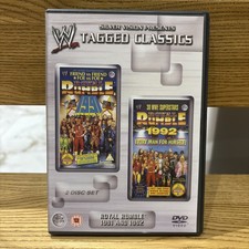 WWE Tagged Classics - Royal Rumble 1991 & 1992 DVD WWF RARE 91 92 - rare retro