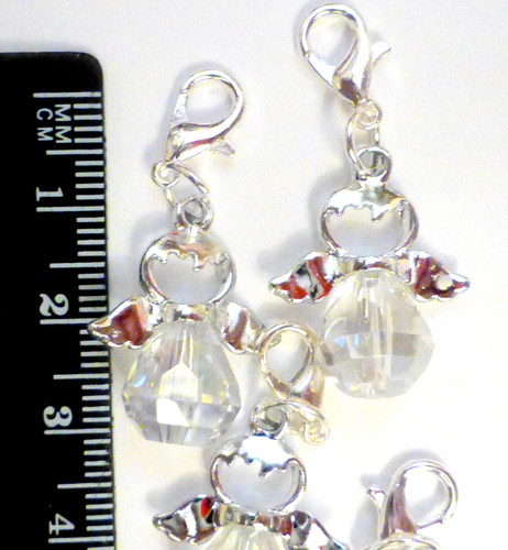 Clear crystal guardian angel - 5,