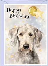 Bedlington Terrier Dog (4"x