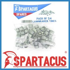 Spartacus 24x Lawn Raker Tines Tynes For Qualcast RE30 RE30T LR30 XR30 Scarifier