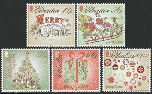 Gibraltar 2013 christmas set - 2013,
