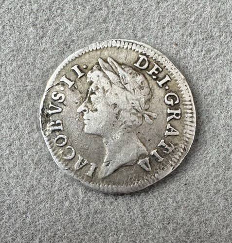1686 maundy two pence - -, king