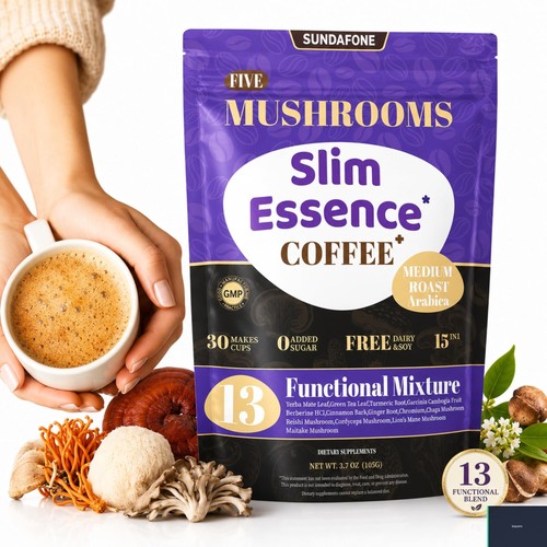 Instant mushroom coffee - mushroom, no