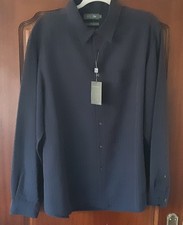 M&S Luxery Soft Touch Long Sleeved Shirt- Extra Large