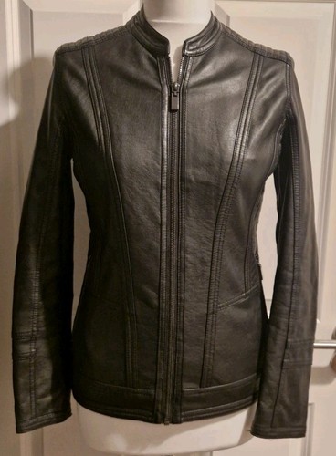 Wallis black faux leather - black,