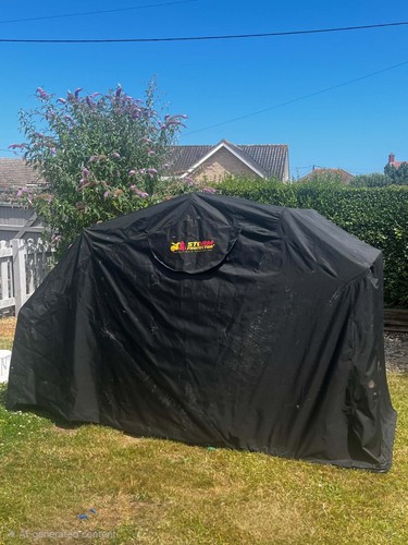 Large motorcycle shelter - motorcycle,