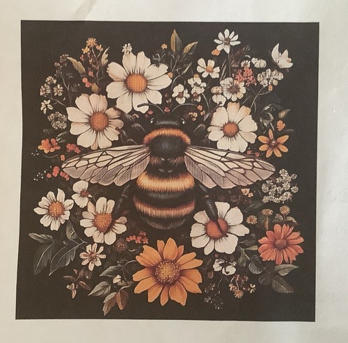 Pre printed cross stitch kit - pre-printed,