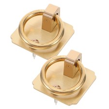  2pcs Brass Door Knocker