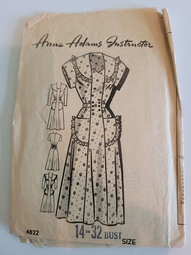 Vintage anne adams - 1940s, dress