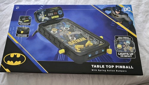 Table top pinball with spring - top,