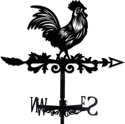 Infunly rooster metal weather - metal,