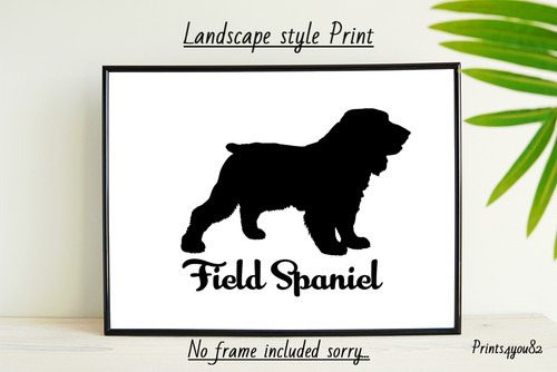 Field spaniel dog pet - dog, a4