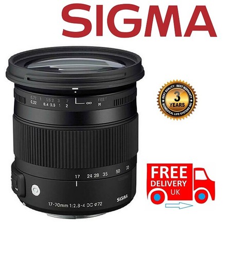 Sigma 70mm 4 dc macro - f2.8-4,
