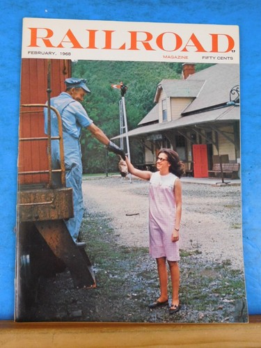 Railroad magazine 1968 - magazine,