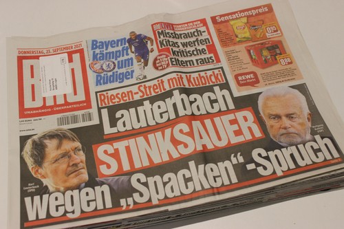 Bildzeitung 2021 - bildzeitung, 23.09.2021