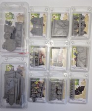 Scibor Miniatures  In Packs Lion Parts And Knight, Job Lot Bundle 10 packs