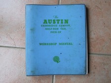 Austin Cambridge Saloon, Van, Pickup workshop manual - A40 / 50 / 55 - AKD1012A 