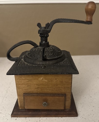 Vintage coffee bean grinder - vintage,