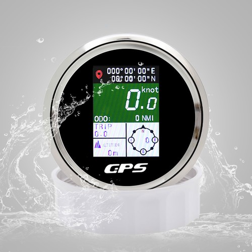 85mm digital gps speedometer - digital,