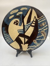 Rare Art Deco Pottery Charger