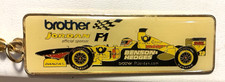 Formula One Race Car Keychain