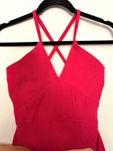 Vesper hot pink strappy long - strappy,