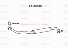 EXSB2000 Exhaust Front Pipe SAAB 900 2.0  10/86-12/91