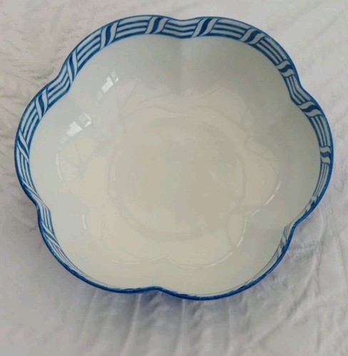 Vintage limoges blue and white - vintage,