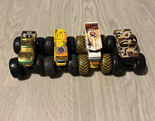 Hot wheels monster plastic toy - hot,