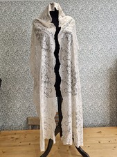 Antique Lace Shawl Spanish