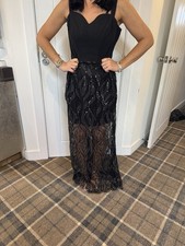 LIPSY DRESS SIZE 12 BLACK