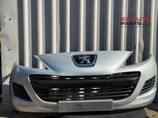 Peugeot 207 Front Bumper with Grille & Badge – Silver 