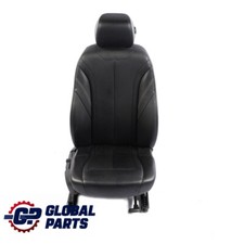 BMW F30 F31 Front Seat Interior Right O/S Leather Dakota Black Exclusive Seam