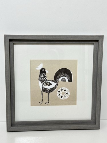 Black chicken print jane - black,