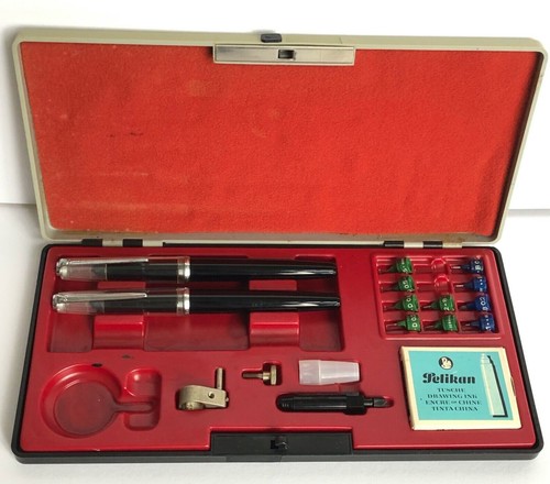 Original cased vintage pelikan - original,