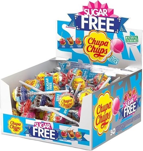 Chupa chups sugar free - sugar,