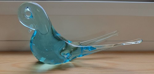 Vintage turquoise blue clear - vintage,
