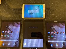 Job Lot Of Galaxy Tablets In Very Good Working Order. S2 Mini & Large Bundle