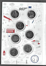 7 x BRITISH 2018 ALPHABET 10P