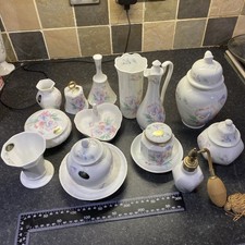 Vintage 80s little sweetheart Aynsley Wild Tudor Fine Bone China Bundle