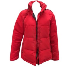 Canada Goose Red Puffer Jacket