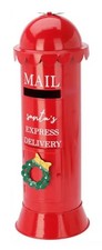 Christmas Round Mailbox